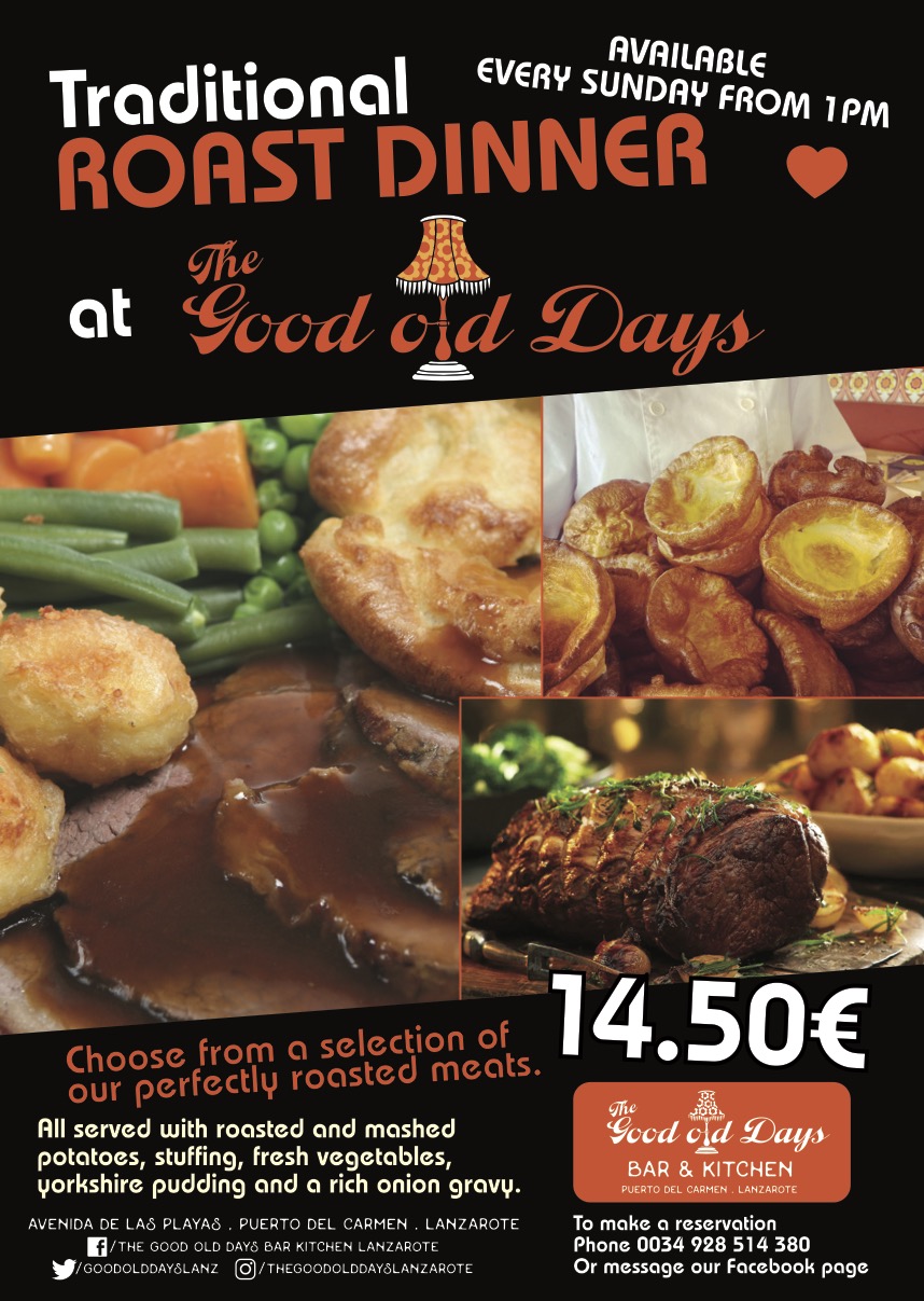 The Good Old Days Sunday Roast